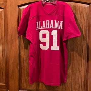 Vintage Russell Athletic Practice Cotton Alabama Bama Plain Logo Jersey
